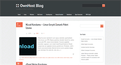 Desktop Screenshot of blog.ownhost.net